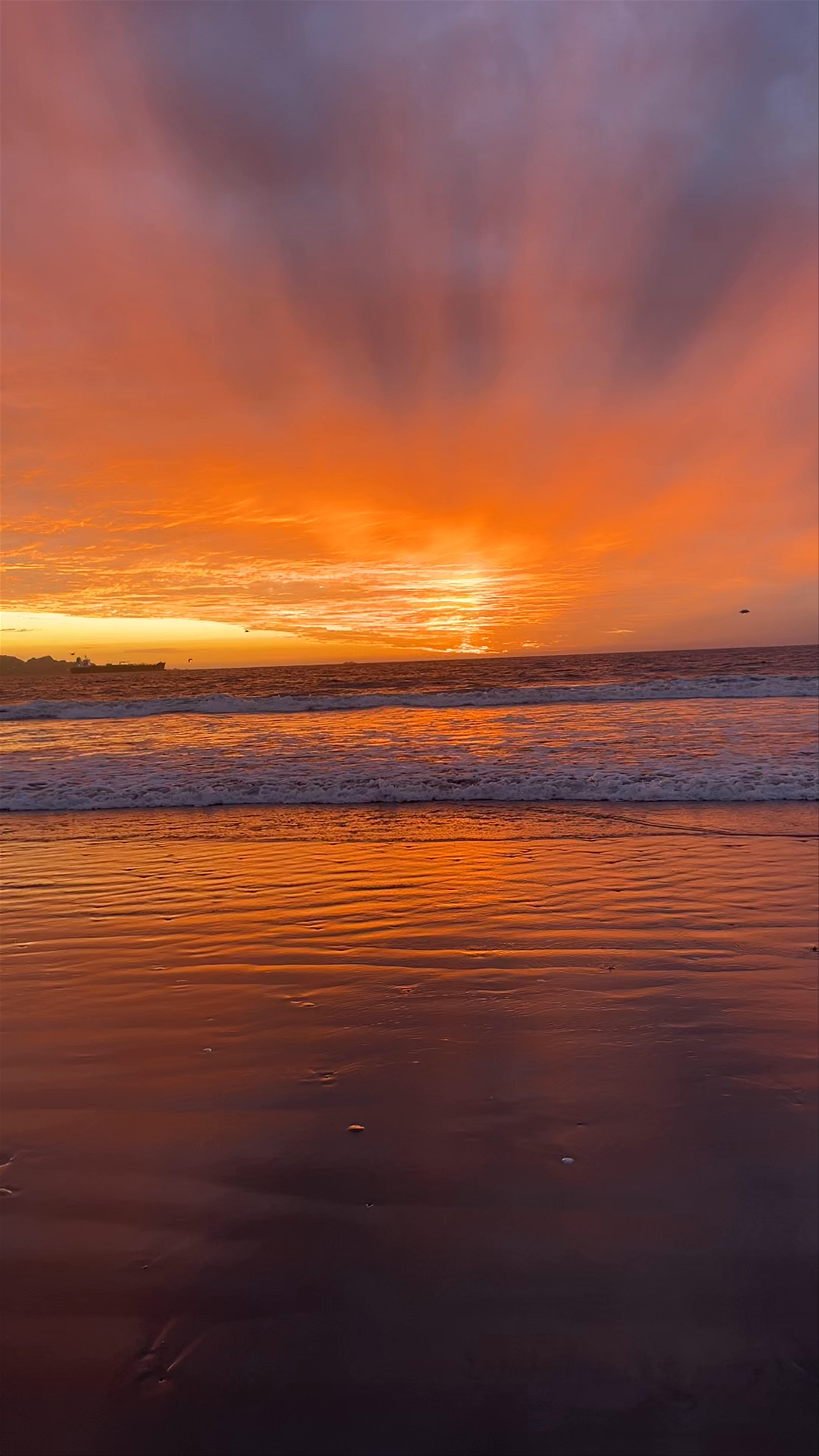 Sunset Serenity at Huentelauquen Beach, La Serena