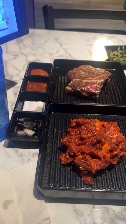 Woobling Korean BBQ - Spicy pork bulgogi and marinated beef ribs - Korean Near Me - Bellevue, Washington