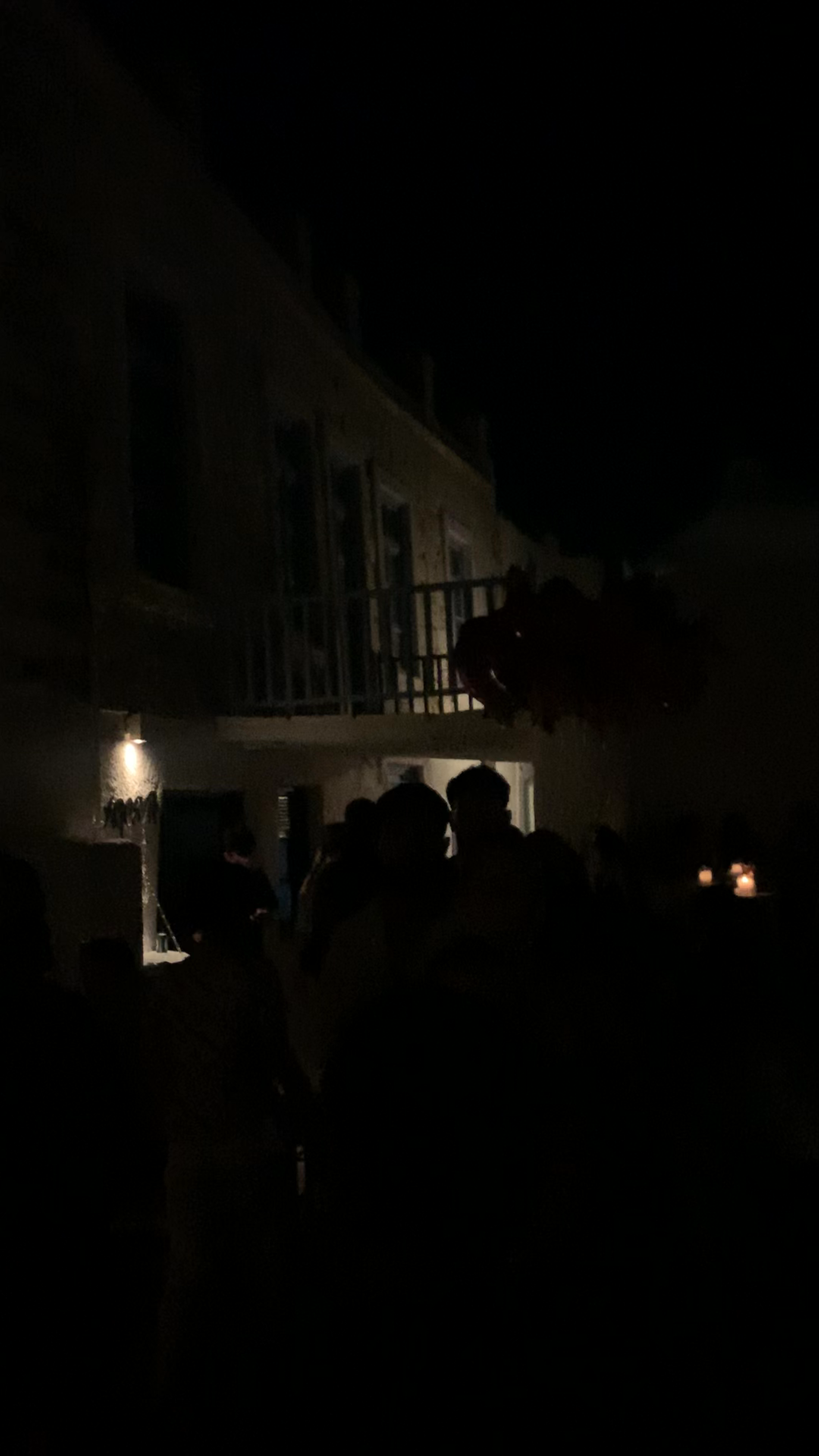 Nightlife Ambiance in San Fos, Naousa, Greece