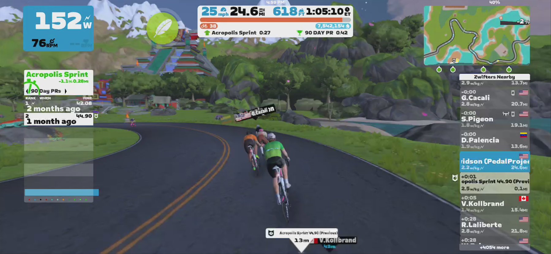 Zwift - Pacer Group Ride: The Big Ring in Watopia with Maria