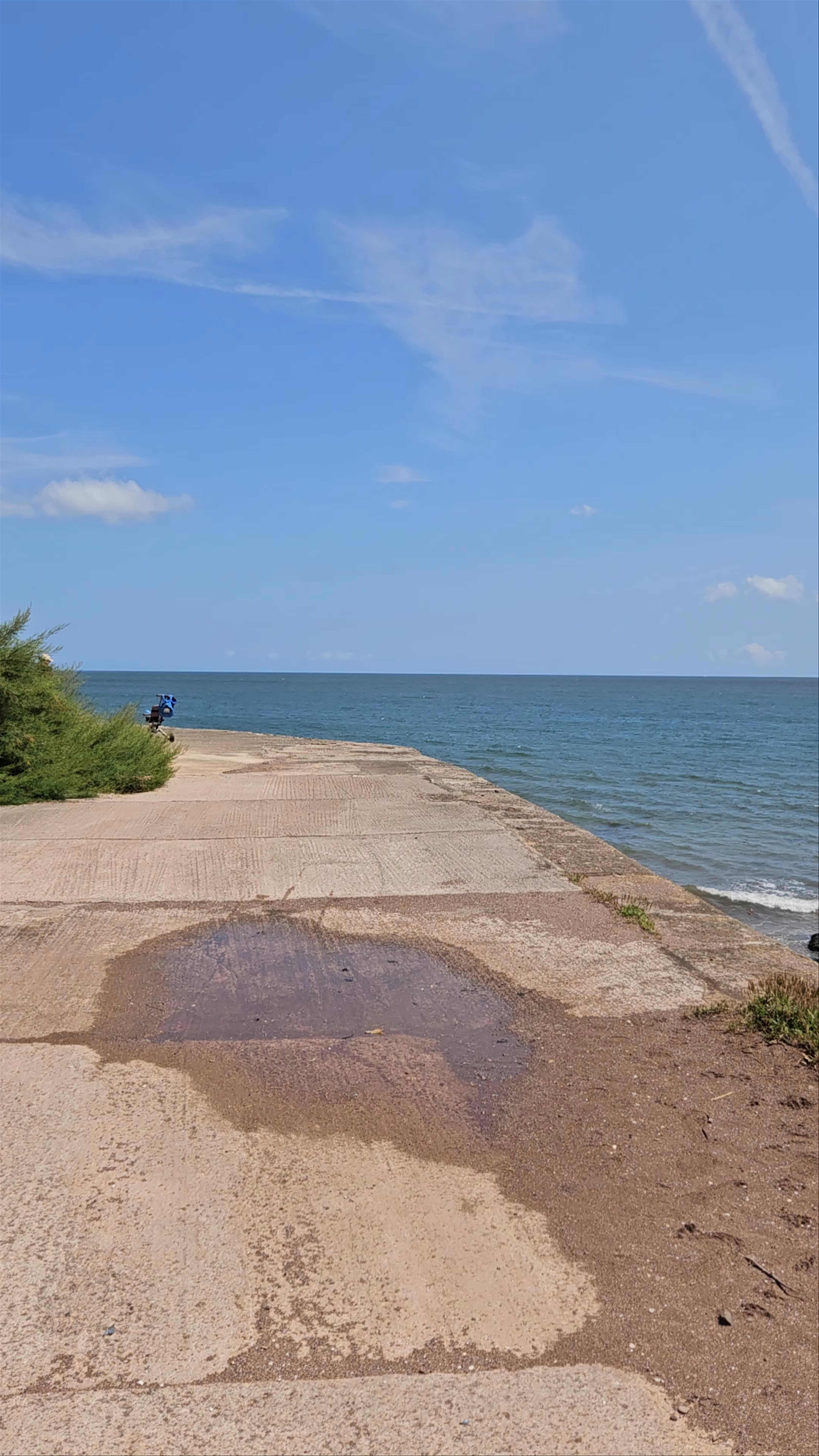 Scenic Coastal Walk at Red Rock, South West Coast Path, Dawlish