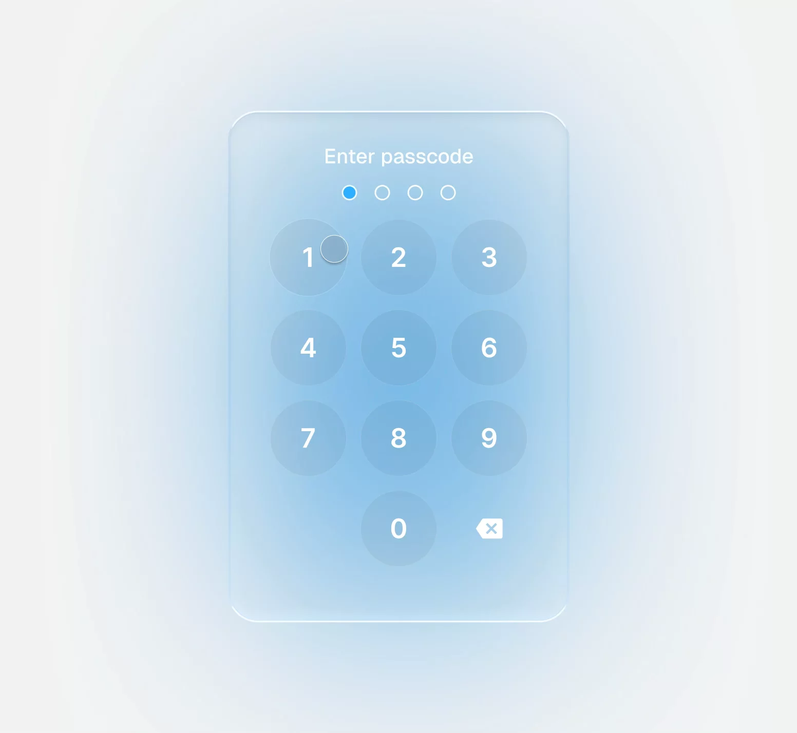 study of the week: interactions! a passcode keypad i designed and built in code.type and it unlocks. wrong code, the panel shakes.sound's coming, every key becomes a note from my keyboard.#ProductDesign #InteractionDesign #UIUX #CreativeCoding #DesignSystems #Framer