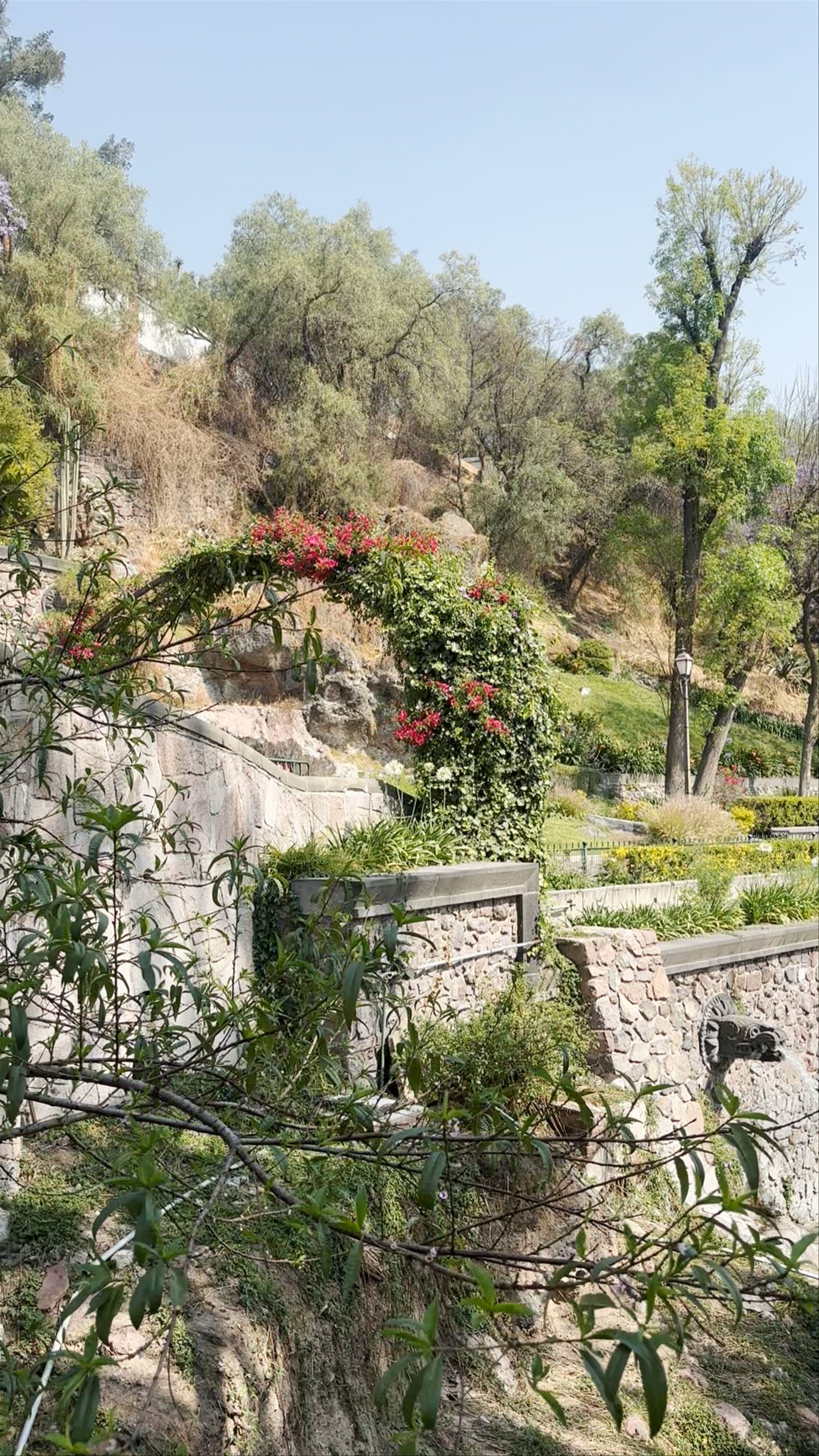 Jardín del Sagrado Recinto del Tepeyac la villa