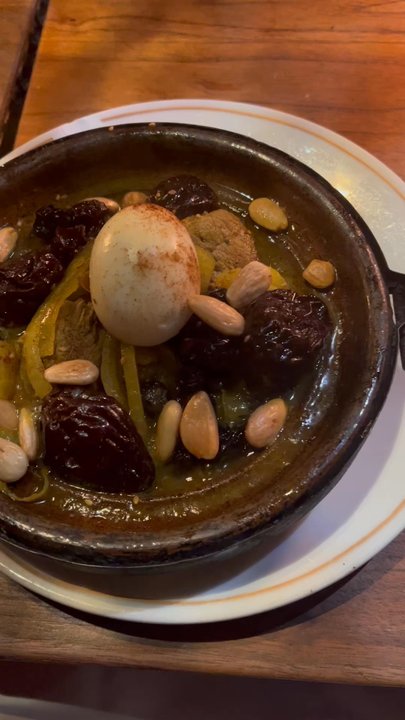 Le 404 - Not really my favorite, but flavorful. There's just a lot of things going on. Also would have loved a starch to go with it. - Moroccan Near Me - Paris, 75