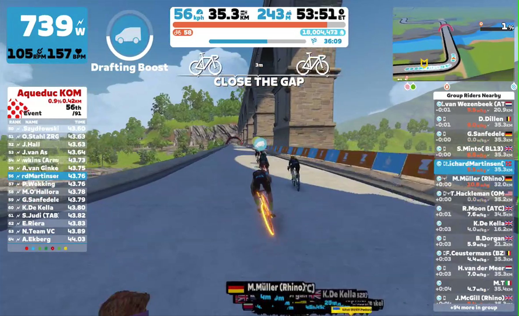 Zwift - Group Ride: ZRG-CC - Afterwork Ride (C) on Douce France in France