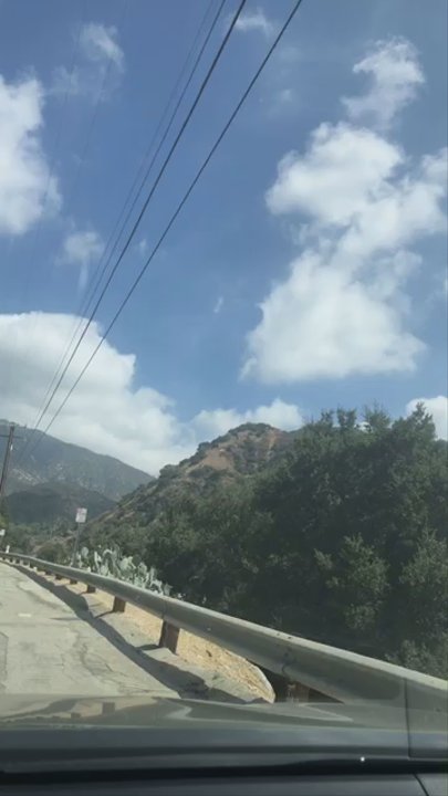 Ben Overturff Trail - Driving video - Hiking Near Me - Monrovia, California