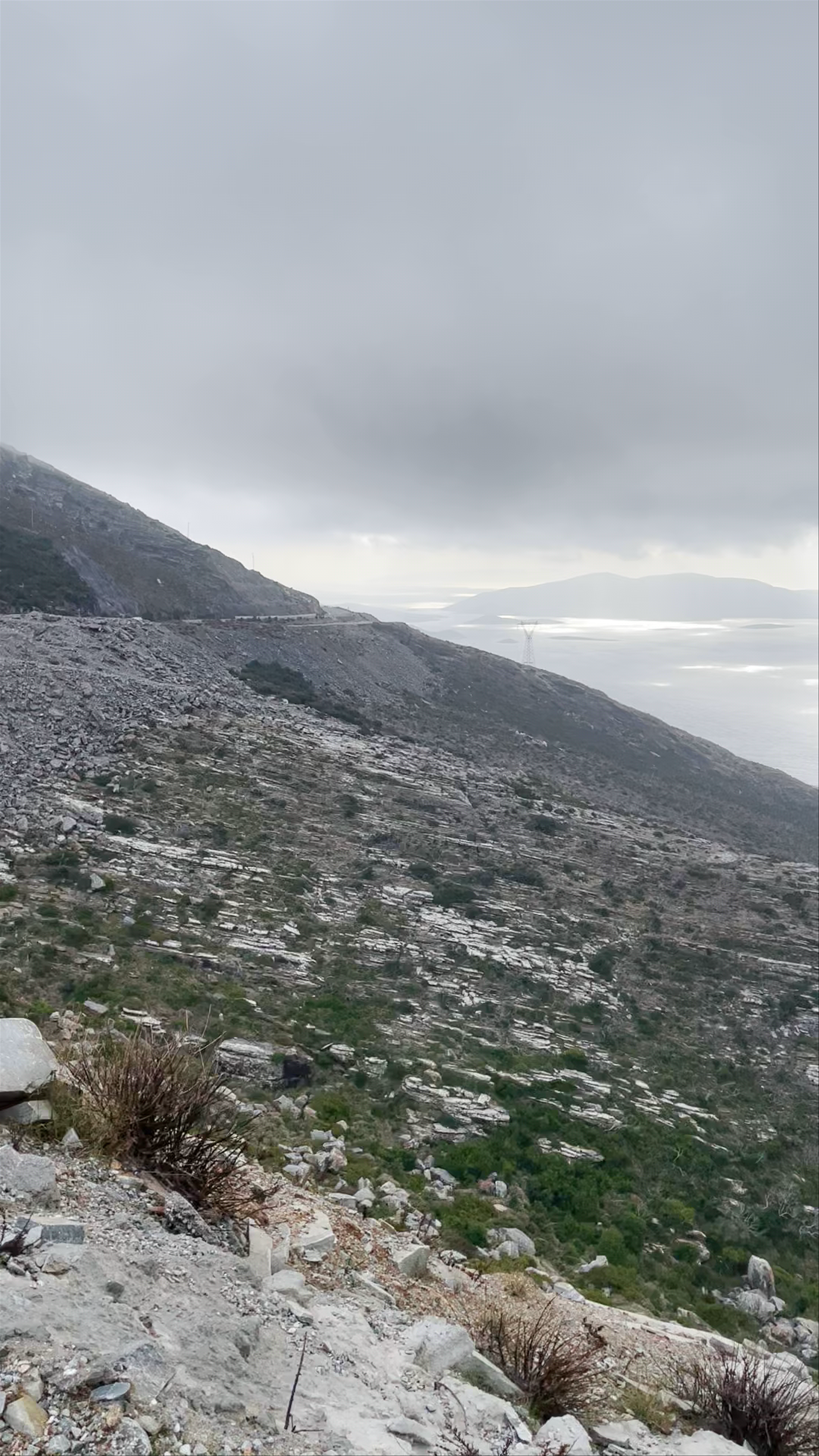 Misty Mountain Views at Estate Argyros, Episkopi Gonias, Greece