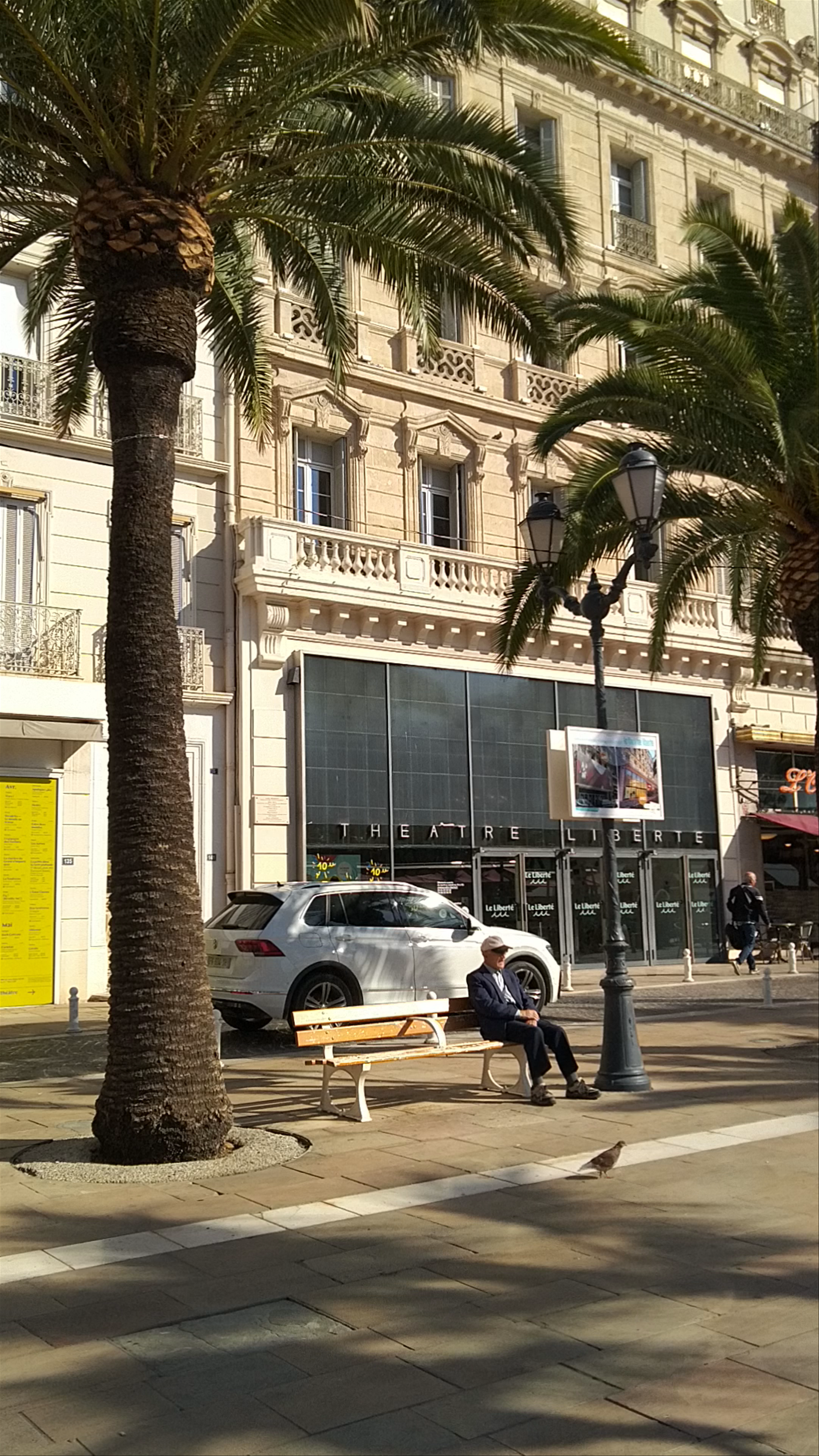 Sunny Afternoon at Place de la Liberté, Toulon