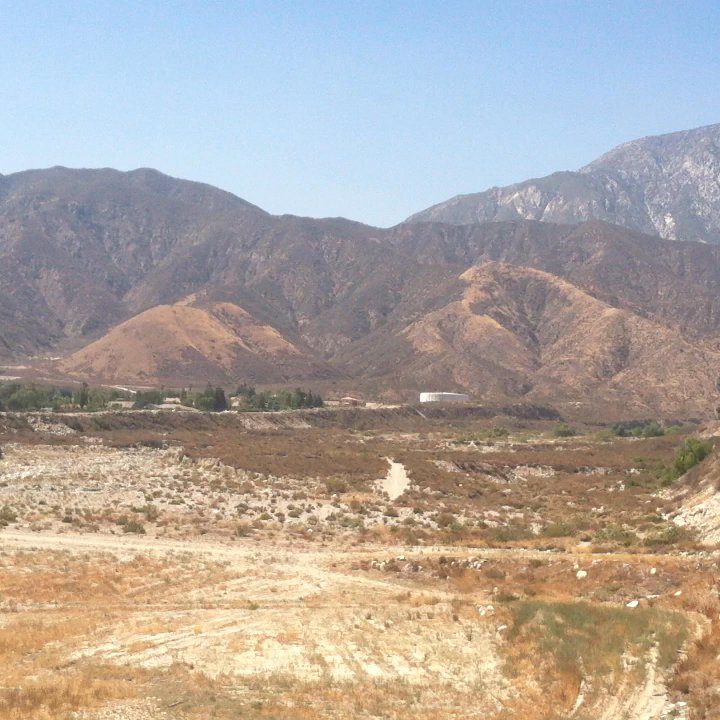 Cucamonga Creek Trail - Big view of trail - Hiking Near Me - Upland, California