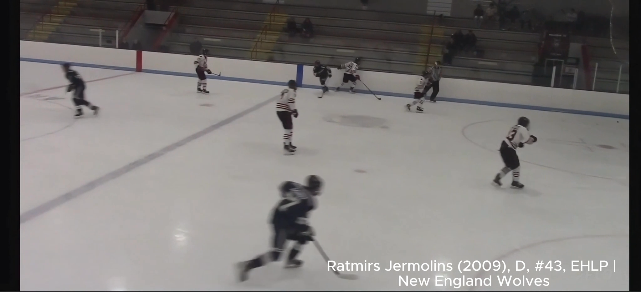 Ratmirs Jermolins (D - 2009), #43, EHLP | New England Wolves - Dynamic Full Shift Highlights