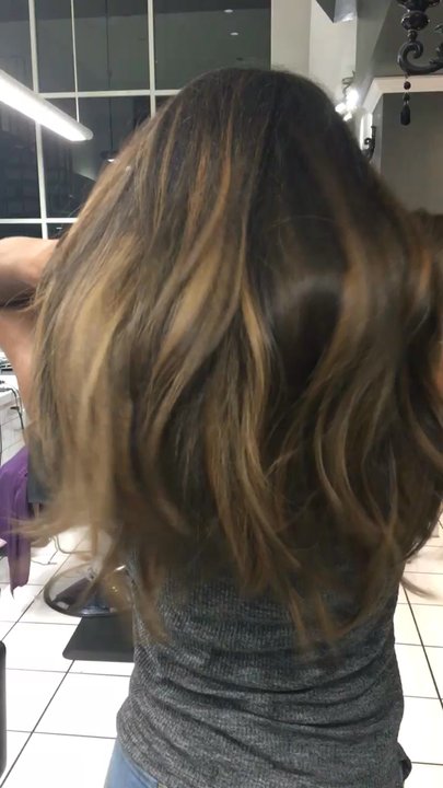 Luxe - The Colour Lounge - First Balayage and cut by Jenny - Hair Salons Near Me - Miami, Florida