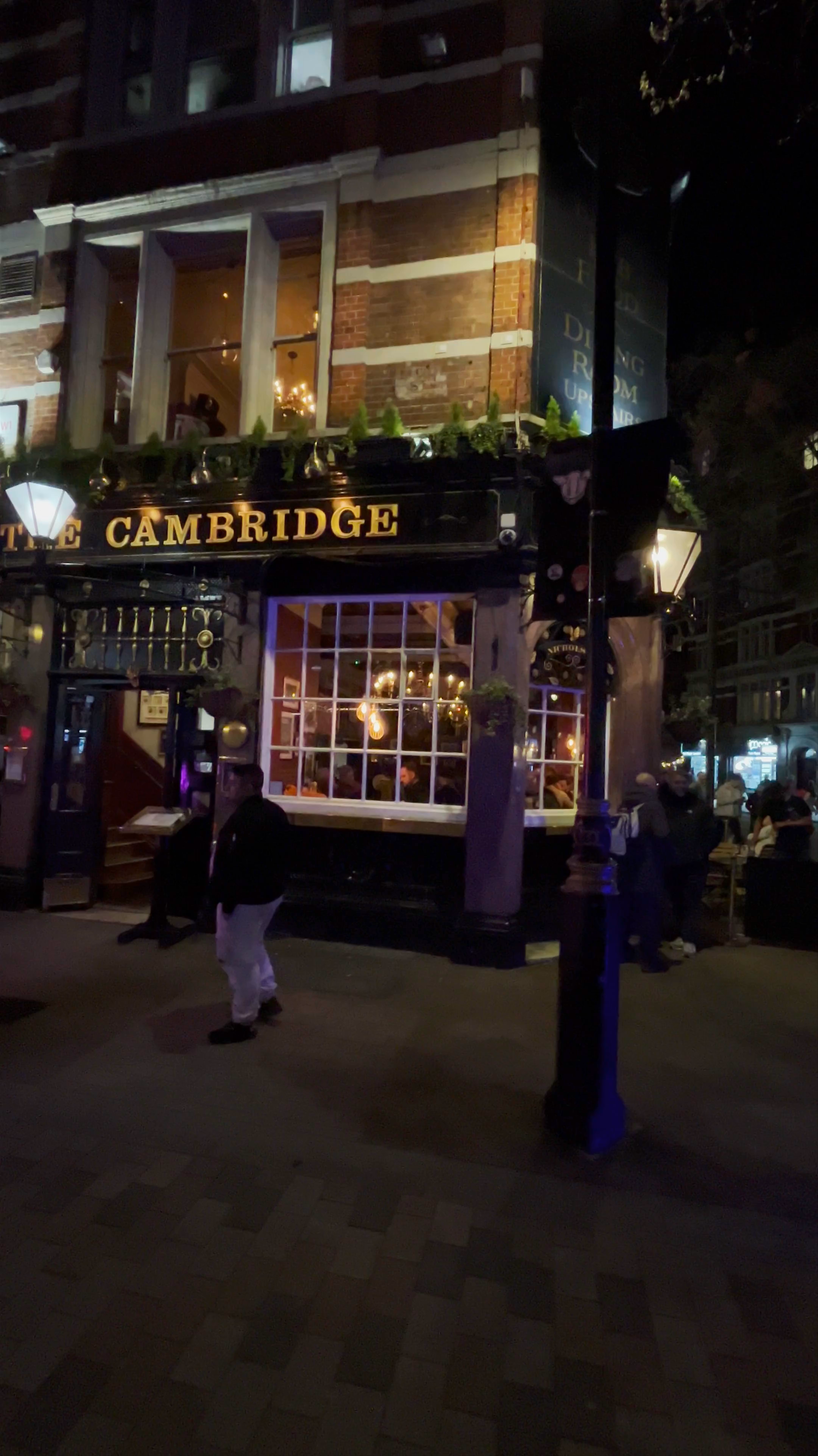Nightlife Vibes at The Cambridge Pub, Shaftesbury Avenue, London