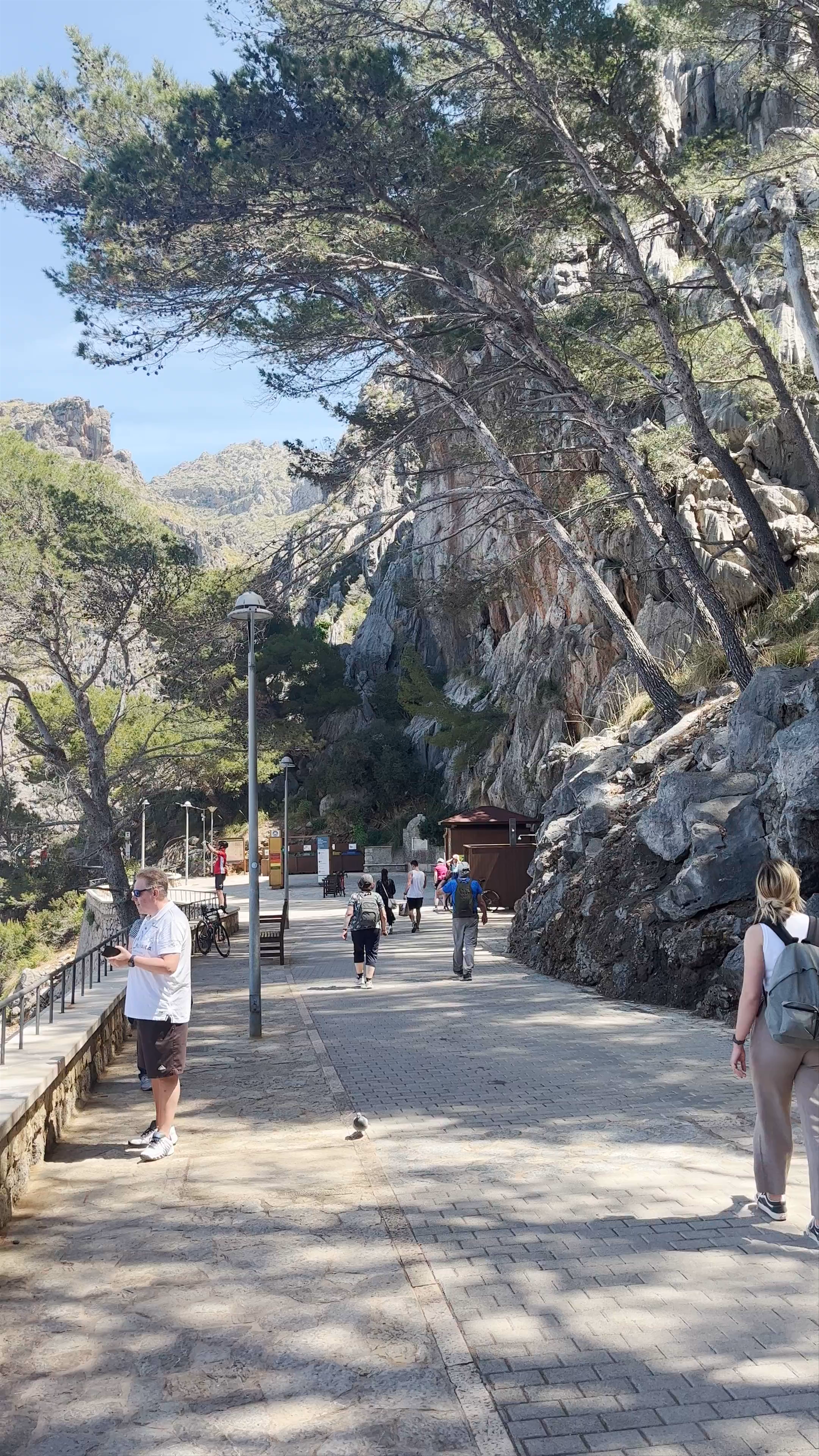 Sa Calobra Scenic Coastal Walk in Palma de Mallorca, Spain