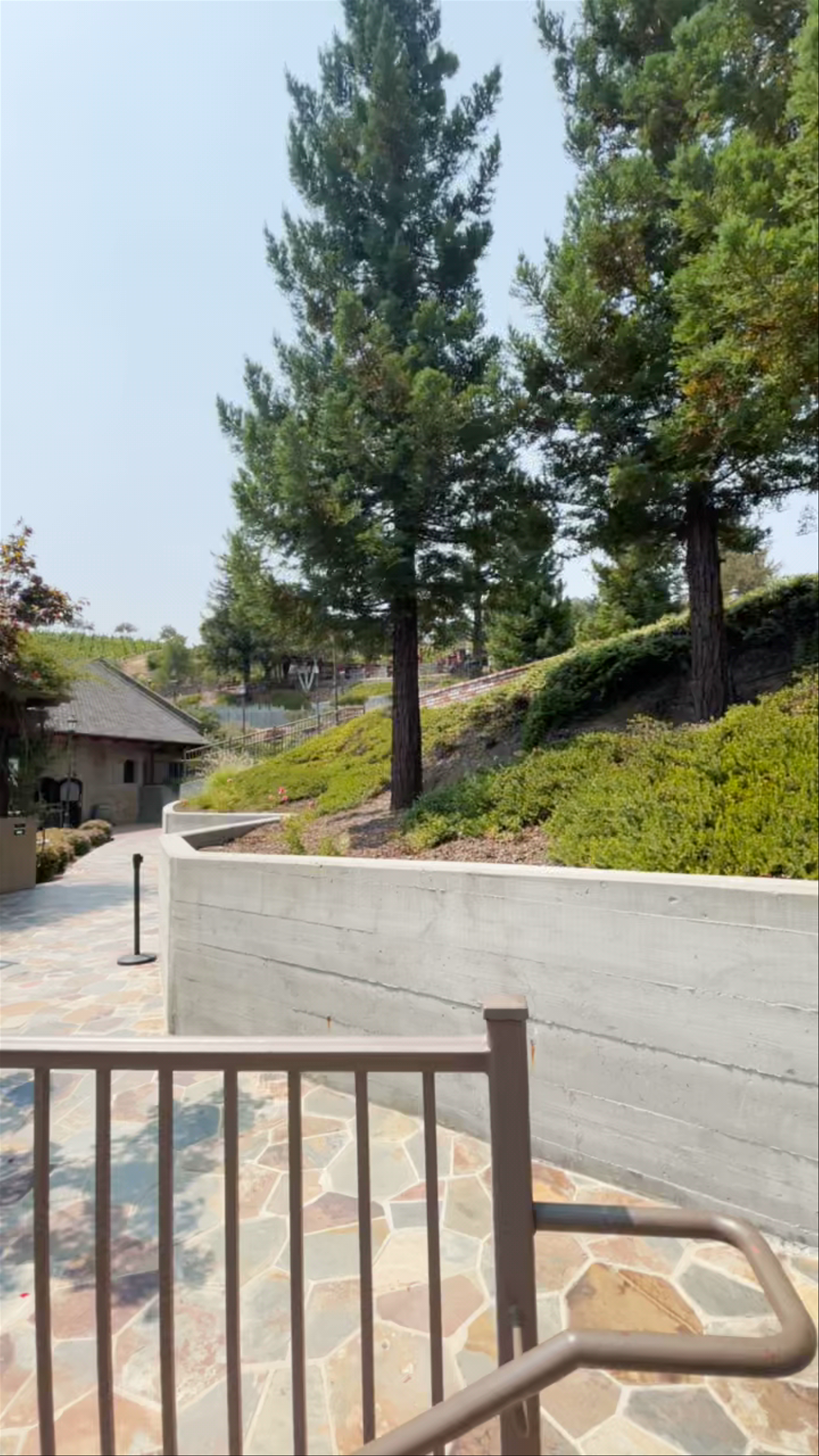 The Mountain Winery Amphitheater & Gardens in Saratoga, California