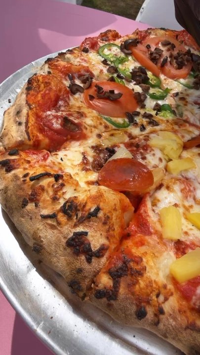 Love Machine Pizza - The video is just a glimpse of what's in store.  Soooo delicious - Caterers Near Me