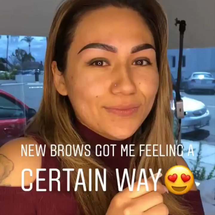 Advanced Brow Design - I'm in love with my new brows they are giving me life yessss honnnneeeyyyy!!!!! Thanks Christian you are hands down the best!!! - Permanent Makeup Near Me - San Diego, California