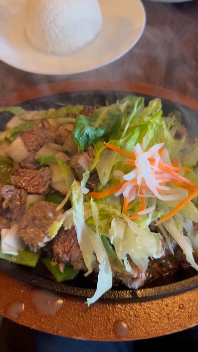 Kim's Pho Kitchen + Bar - Sizzling Shaky Beef - Vietnamese Near Me - Fairfax, Virginia