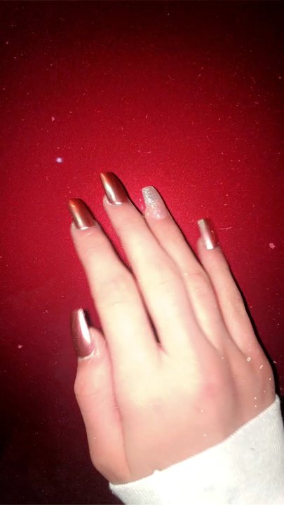Elegant Nails - acrylics coffin shaped - $35. - Nail Salons Near Me - Murfreesboro, Tennessee
