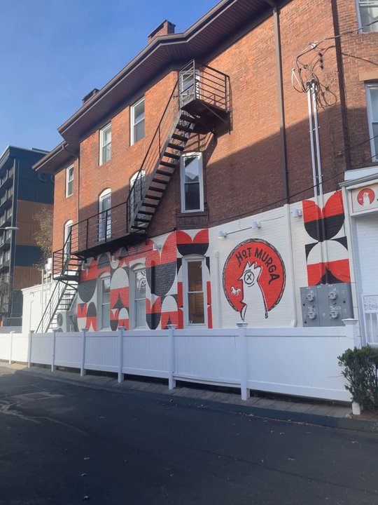 Hot Murga - Outside mural, so dope. - Indian Near Me - New Haven, Connecticut
