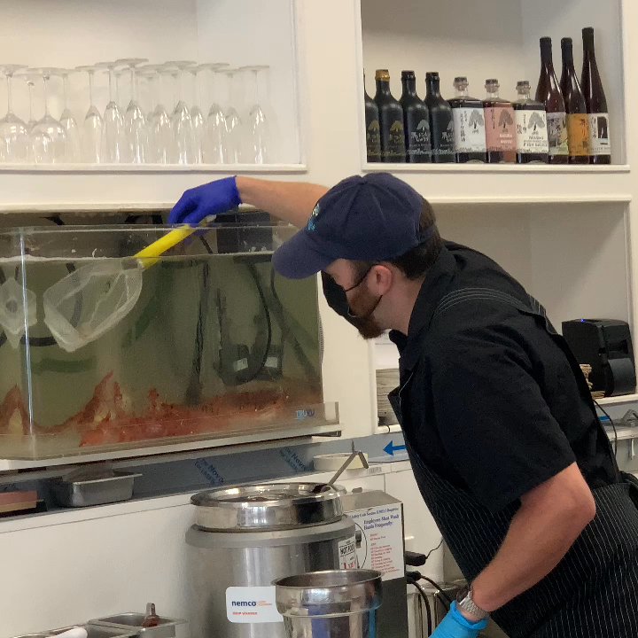 Billingsgate - Live spot prawns - Seafood Near Me - San Francisco, California