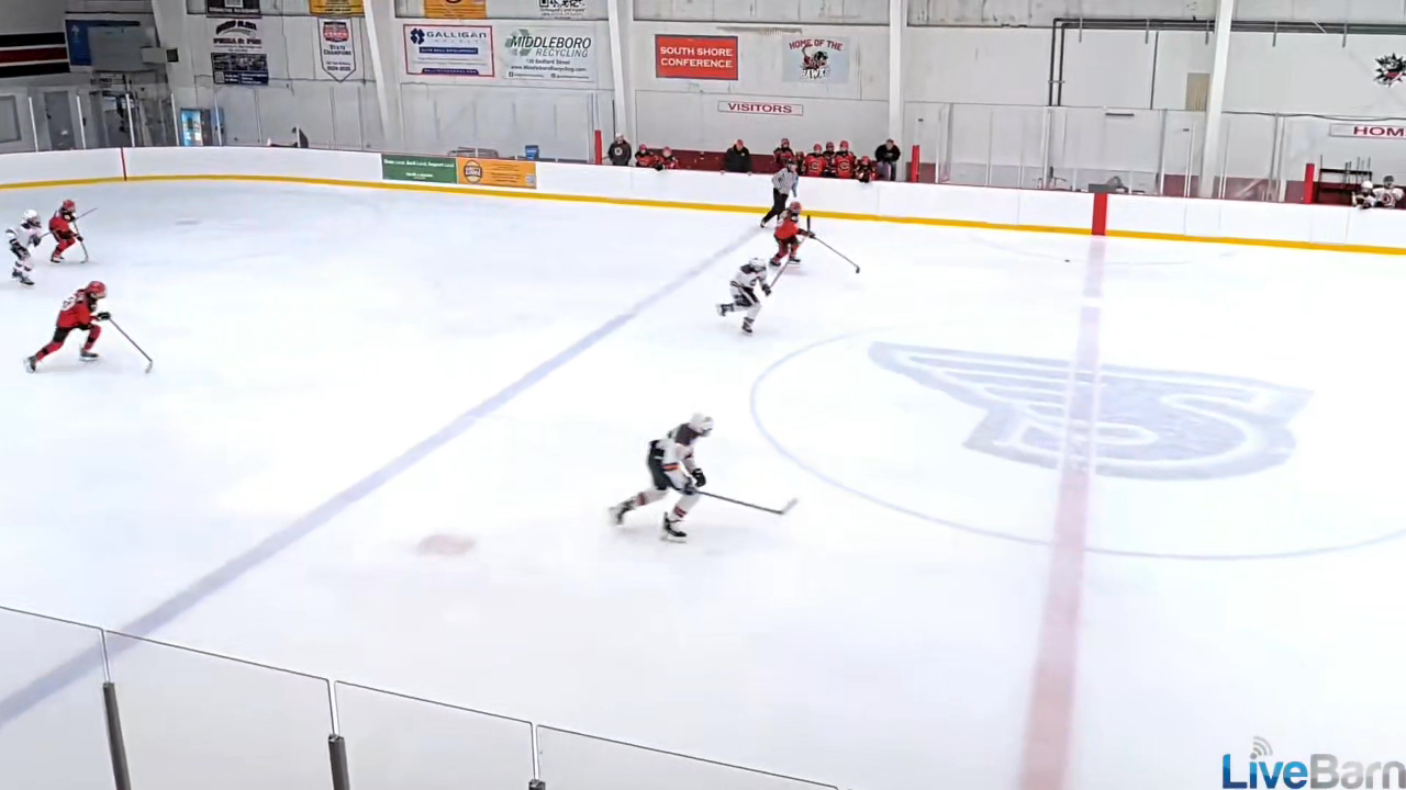 Backcheck to stop a breakaway vs Northern Cyclones 10-18-25