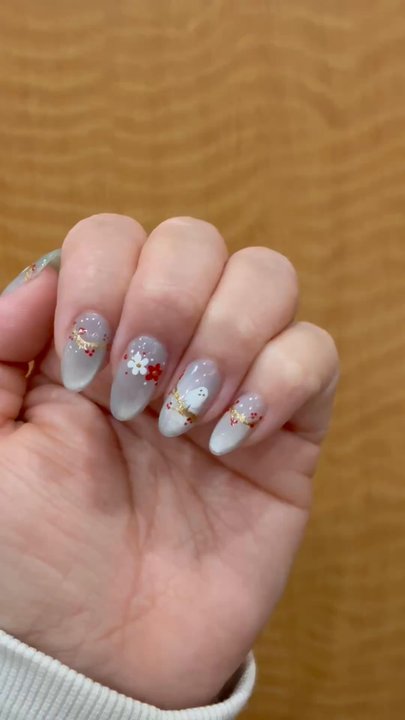 Coco Nail Spa - Winter nail design by Anna - Nail Salons Near Me - Houston, Texas