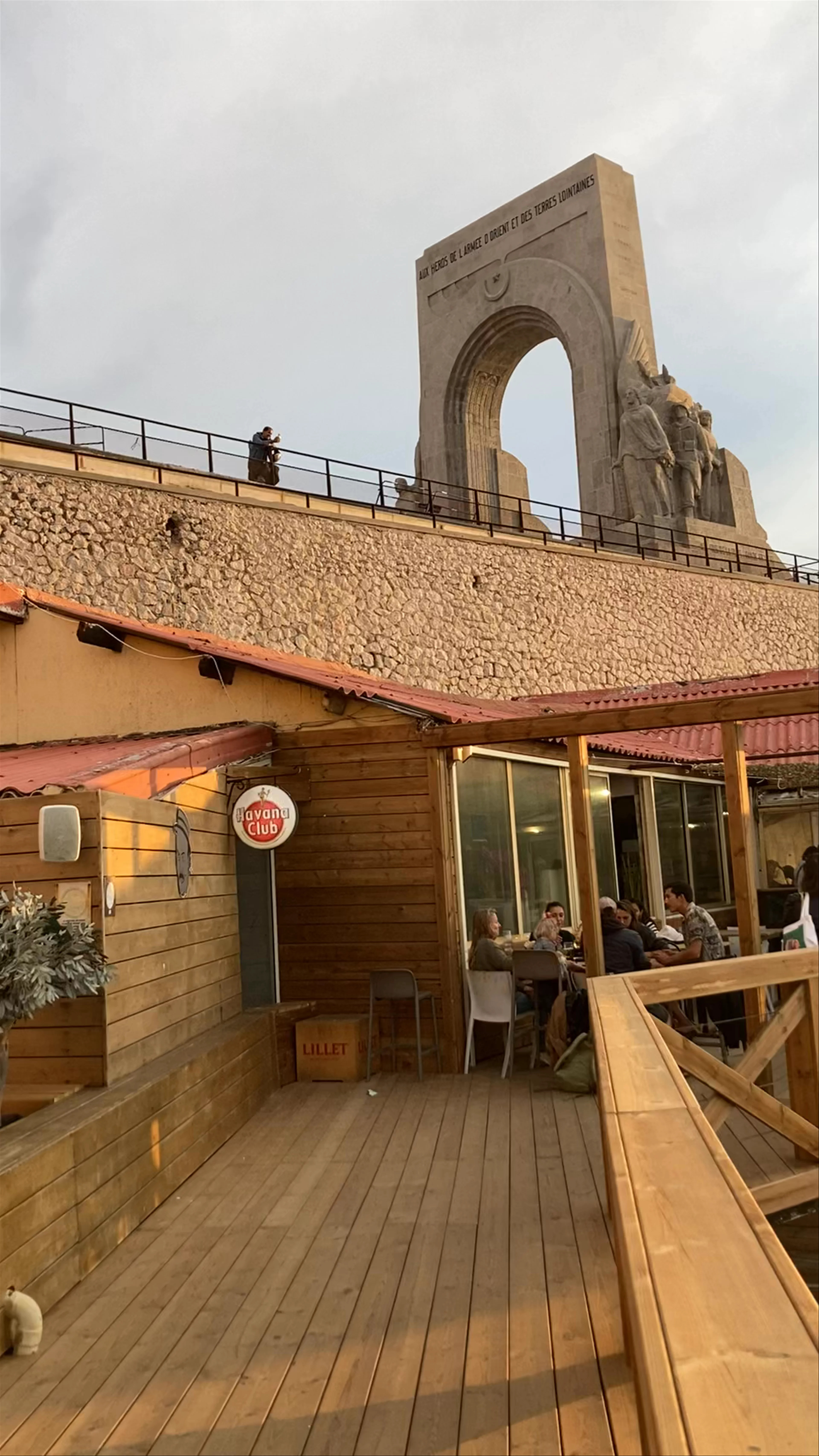 Bistrot Plage, Corniche Président John Fitzgerald Kennedy