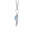  Silver Pendant Necklace 