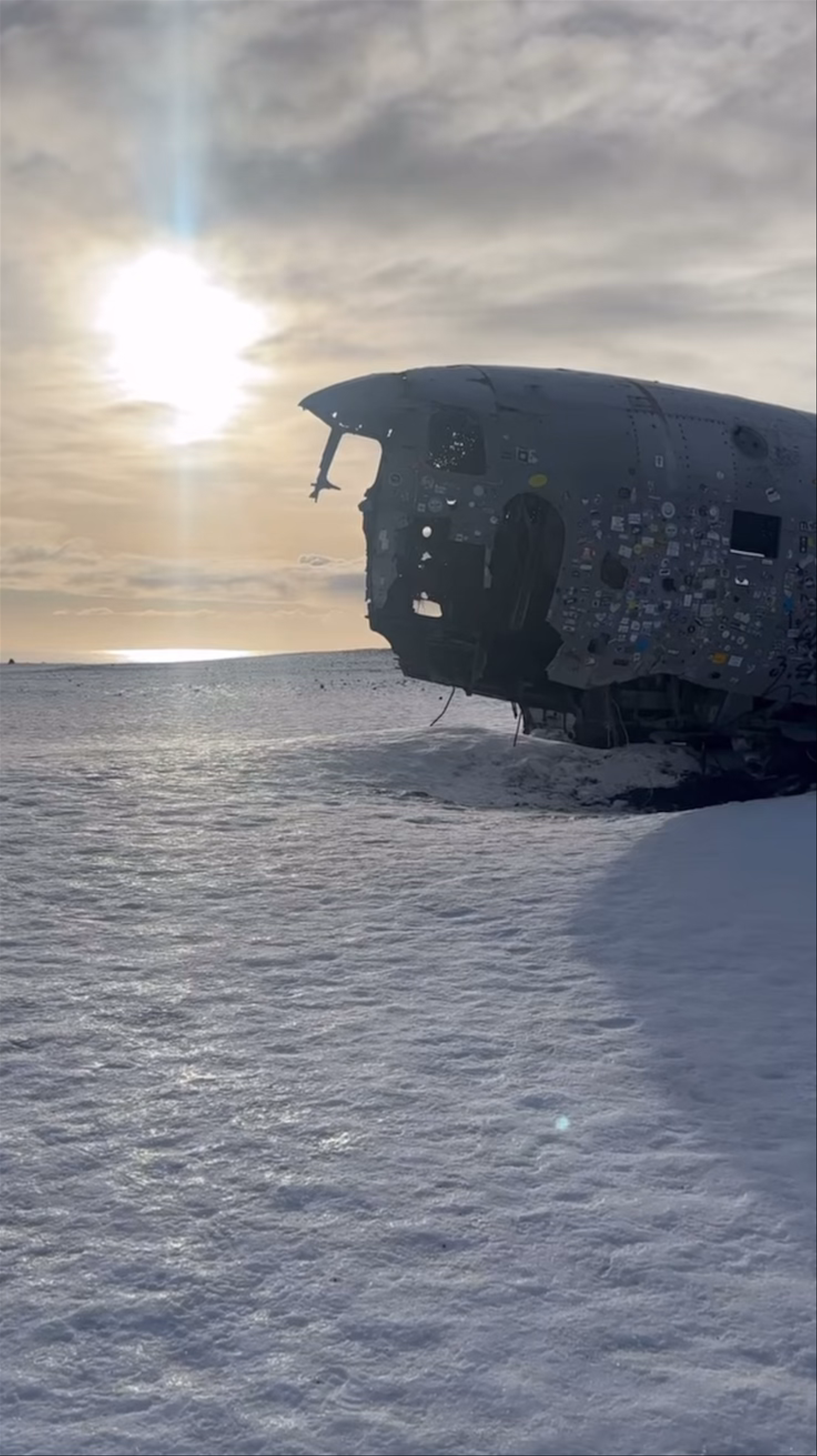 DC-3 Airplane wreck - Eyvindarholt - Iceland