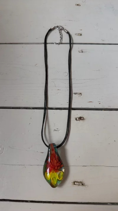 Y2K Glass Necklace imagen 1