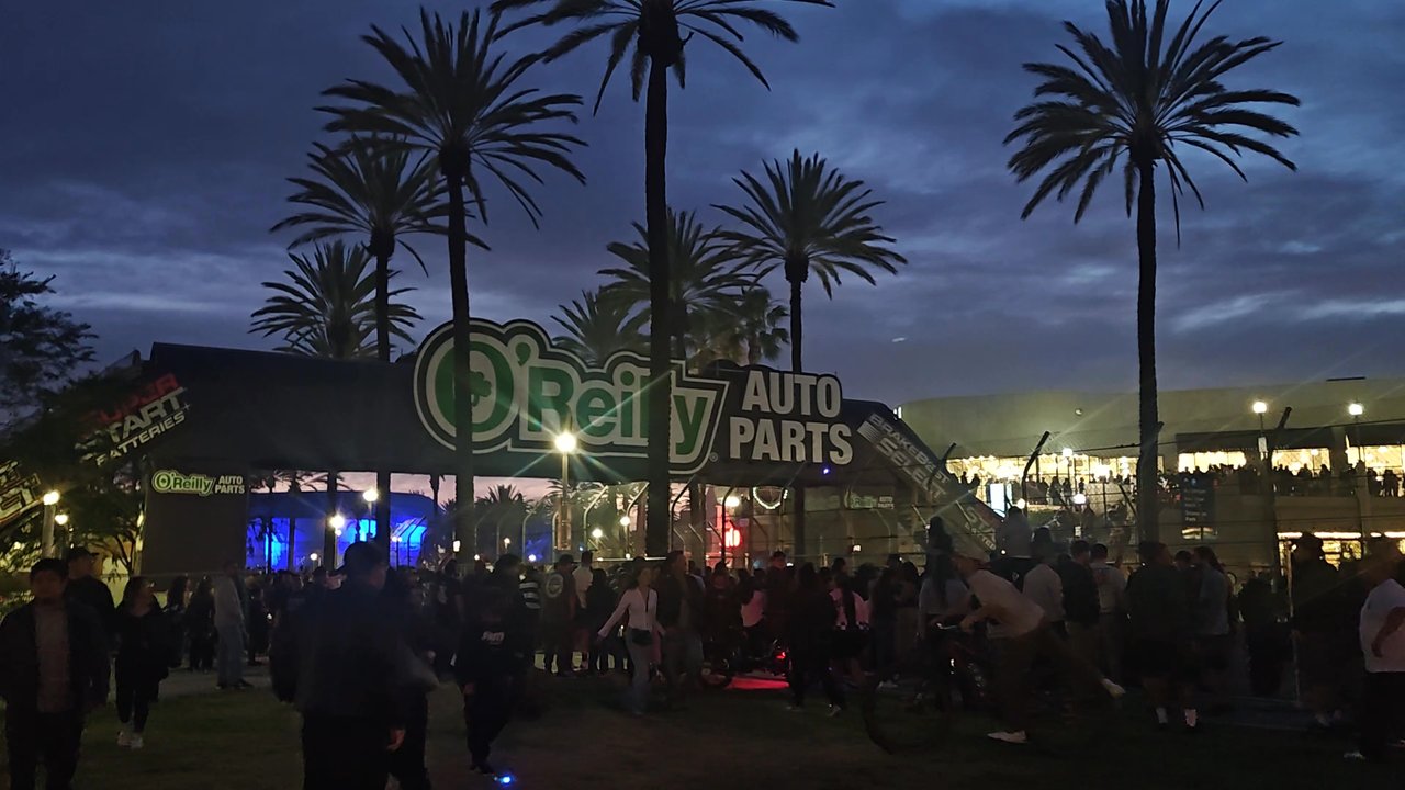 Shoreline Park - Night before Formula D - Parks Near Me - Long Beach, California