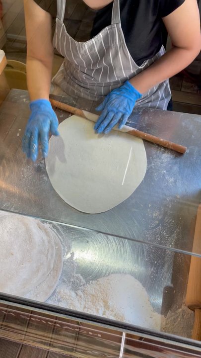 Likya - Preparing gozleme from scratch - Turkish Near Me - London, XGL