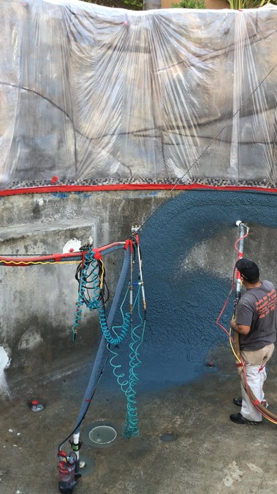 SJ Pools - 1st scratch coat - Pool Cleaners Near Me - San Jose, California
