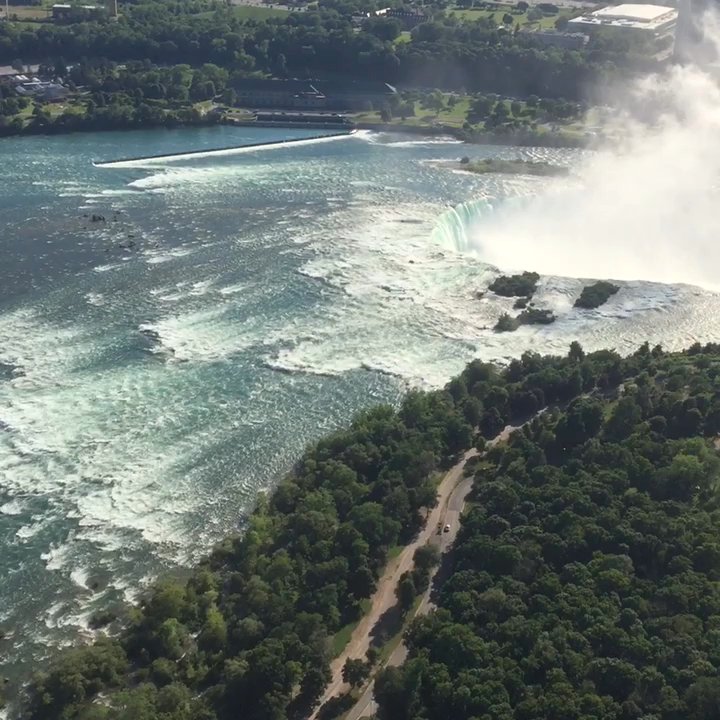 Rainbow Air - Small clip of ride - Aerial Tours Near Me - Niagara Falls, New York