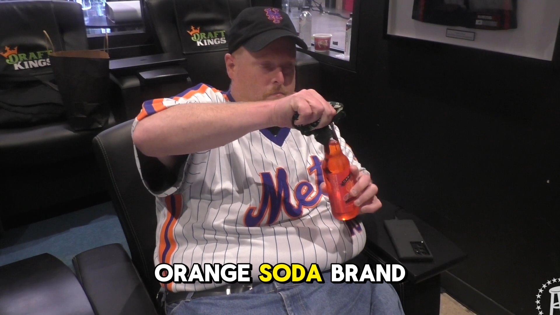Tank's Taste Test Caruso Blood Orange Soda