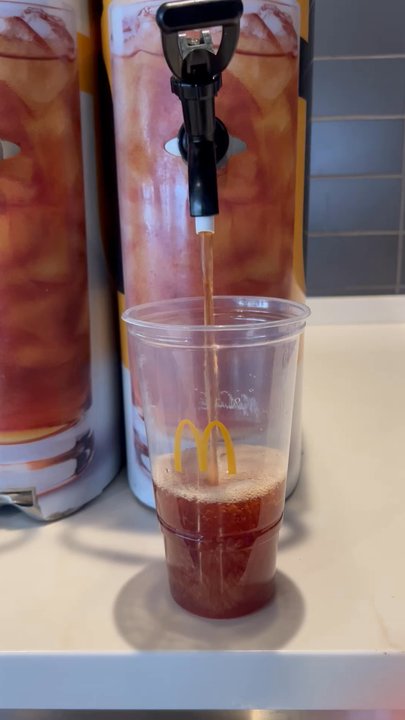 McDonald's - Iced Tea! - Fast Food Near Me - Lino Lakes, Minnesota
