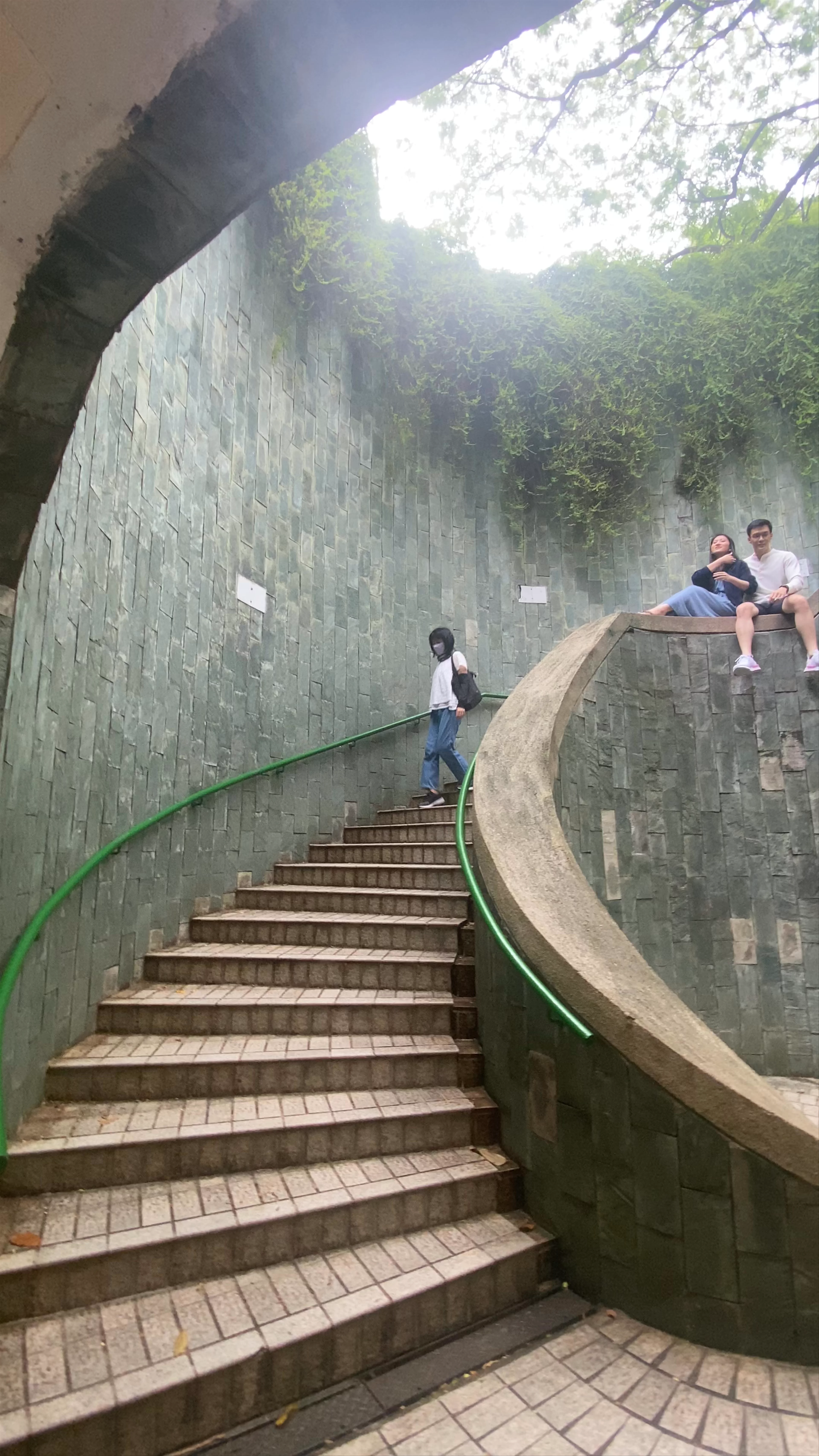 Fort Canning Park Tree Tunnel Staircase