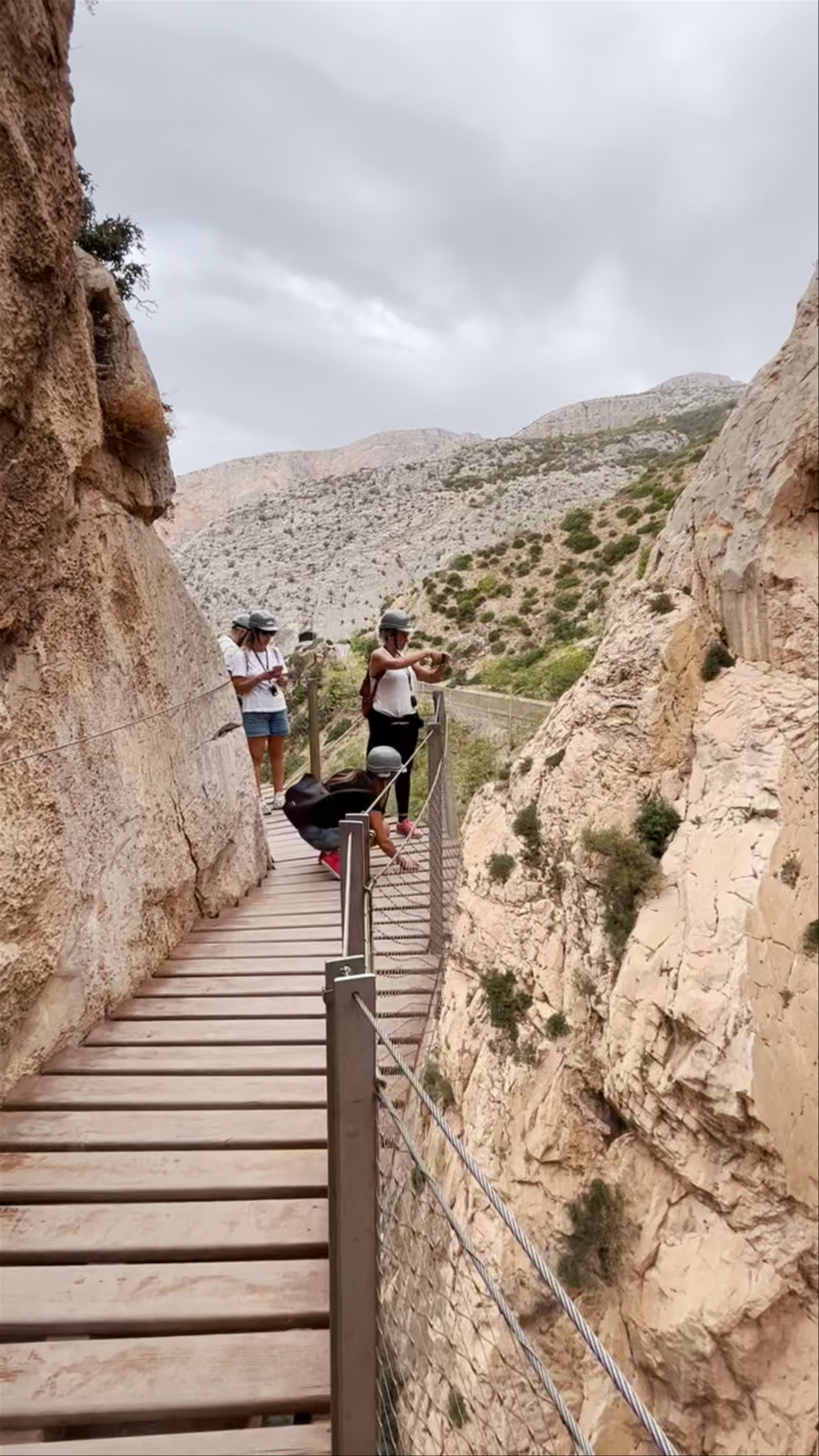 Caminito del Rey . North Access
