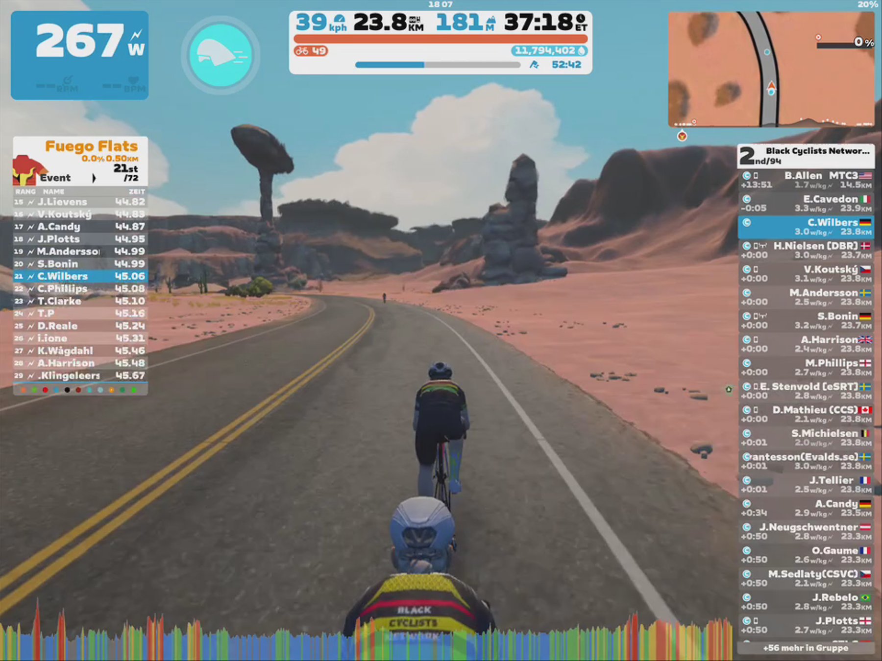 Zwift - Group Ride: Black Cyclists Network Group Ride  (D) on Sand And Sequoias in Watopia