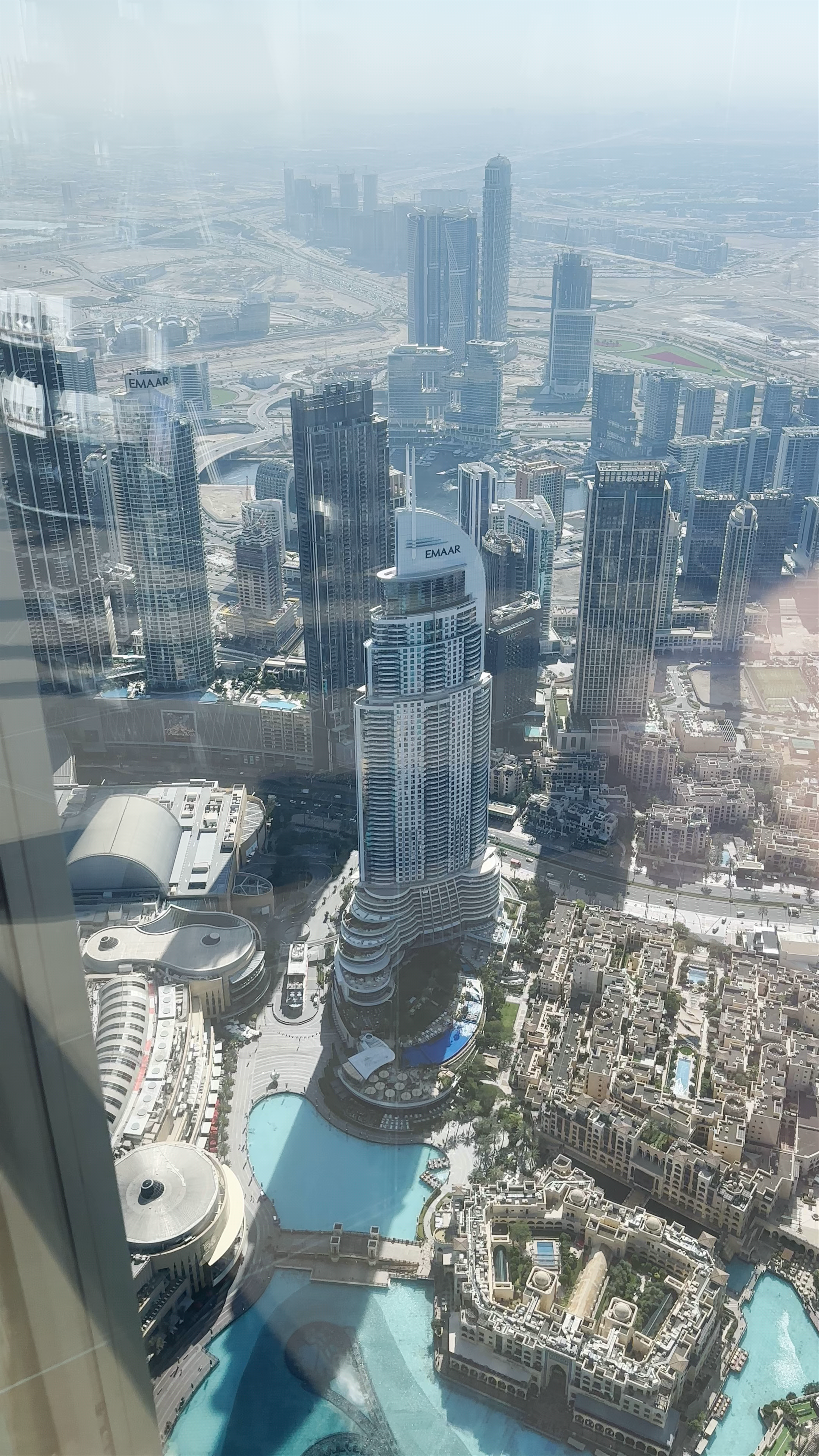 Panoramic Cityscape from At The Top, Burj Khalifa - Dubai
