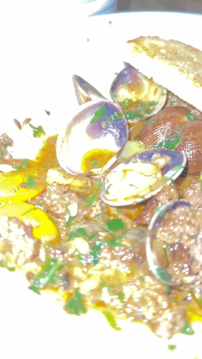 Massilia - The Clams with Merguez Sausage - French Near Me - Santa Monica, California