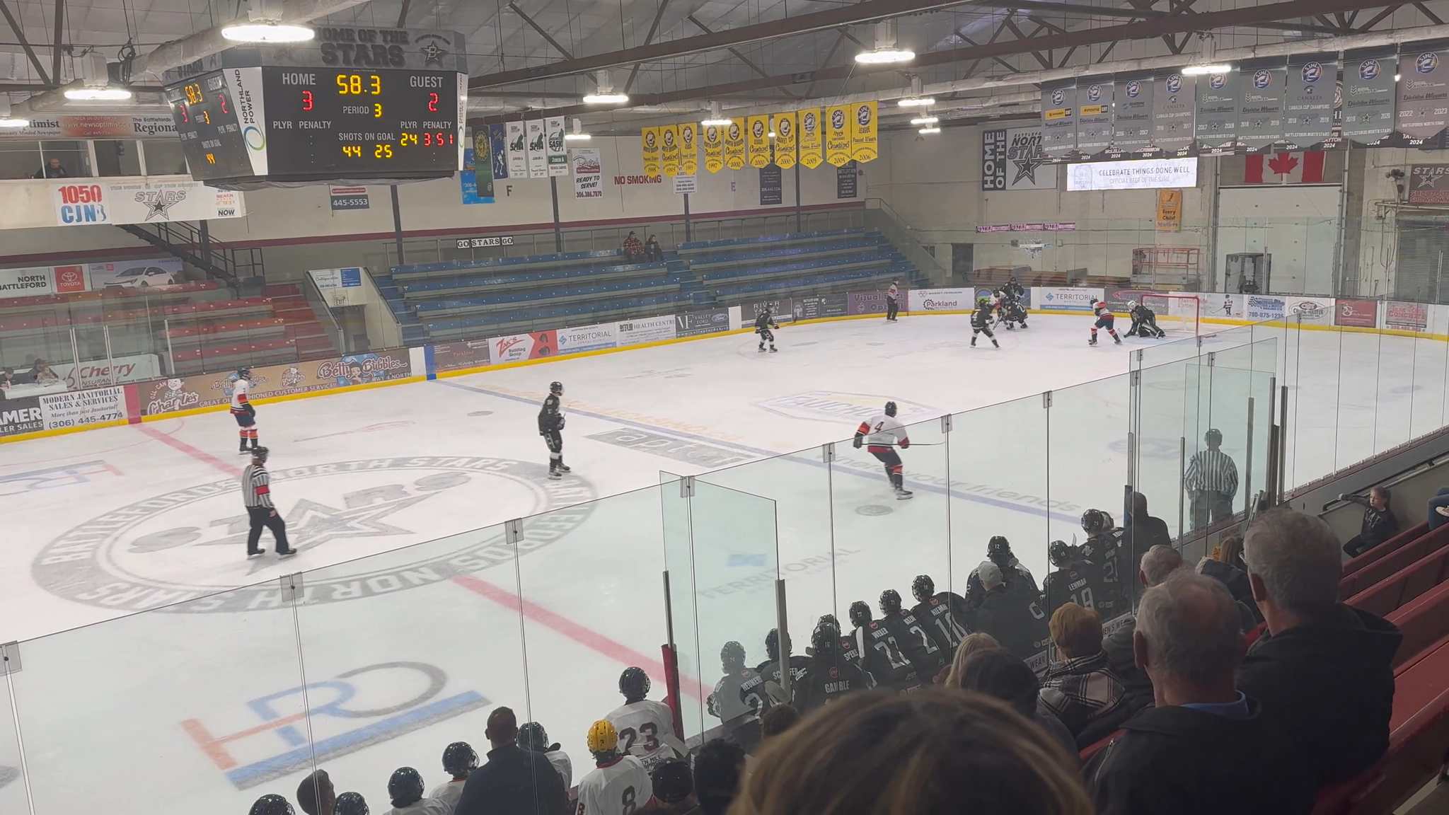 Kaegan Lowe's Impressive Backcheck to Game-Winning Goal