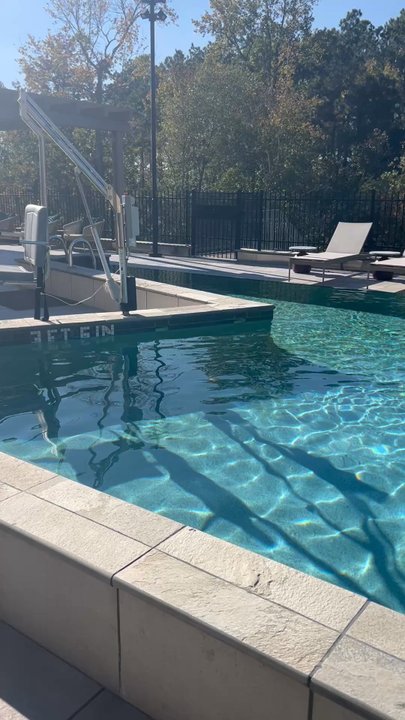 Hyatt Regency Conroe - Pretty pool December 2025 heated but kinda cold still lol - Hotels Near Me - Conroe, Texas