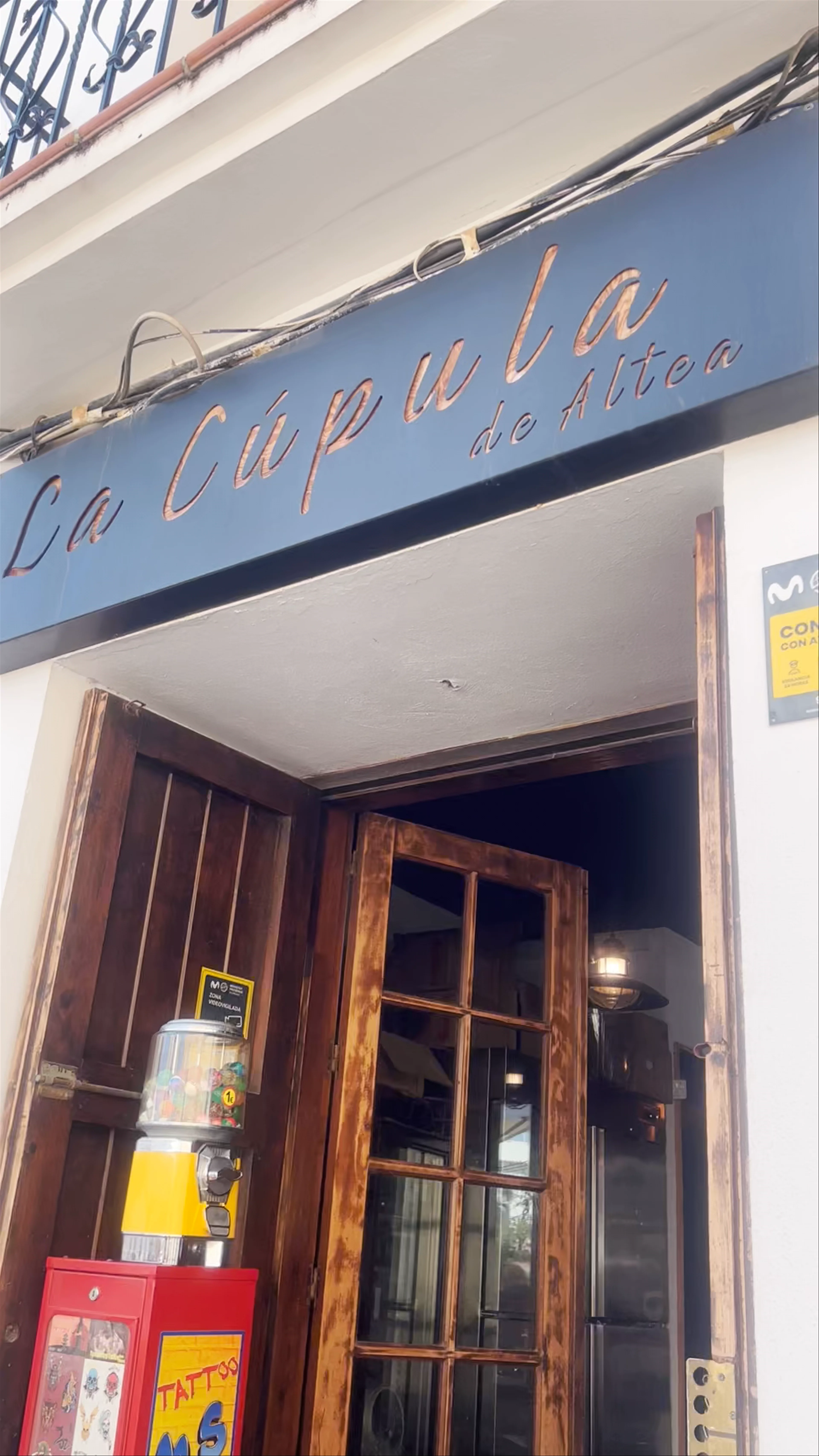 Café Bar La Cúpula, Plaza de la Iglesia, Altea