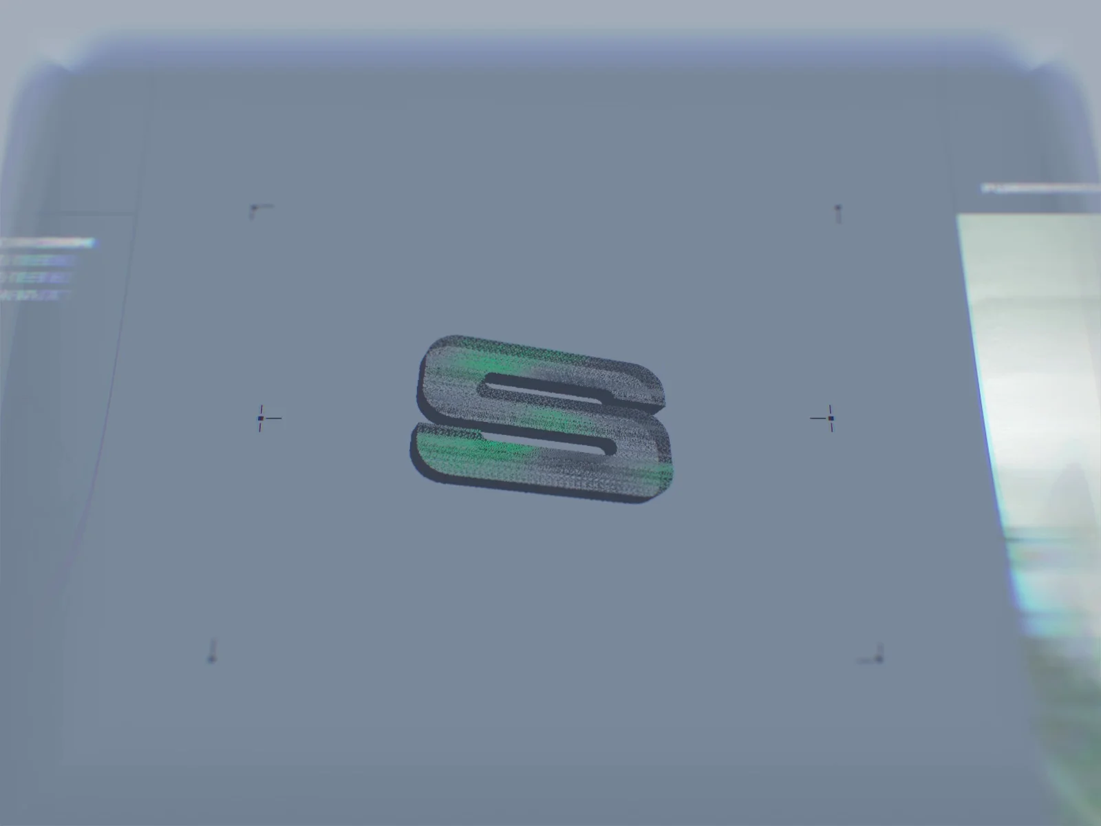 Started as a single vector shape and turned into a real-time 3D object with Three.js and React Three Fiber. A controllable ASCII effect gives the form a different character while keeping it fully interactive in the browser.