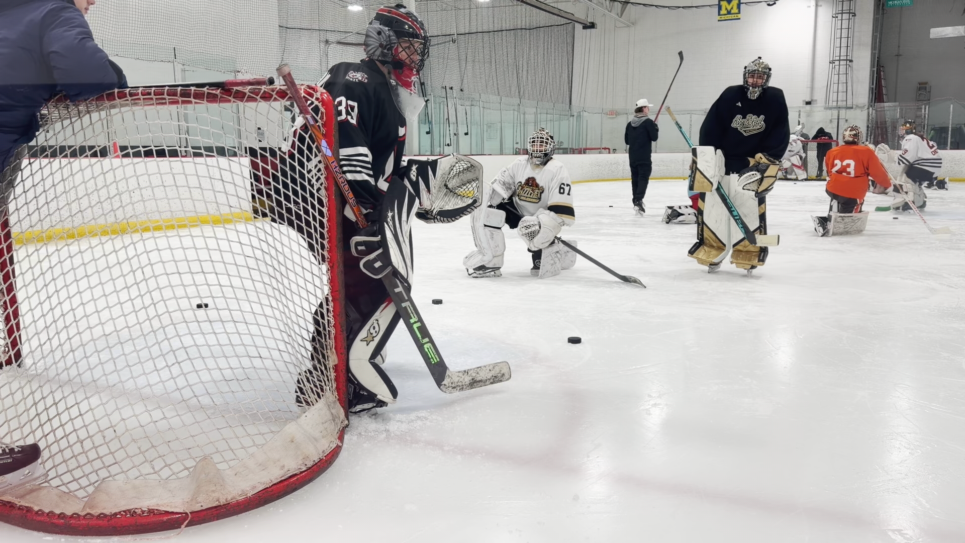 Ellis Nicholson: Training at Puckmaster's Lab.