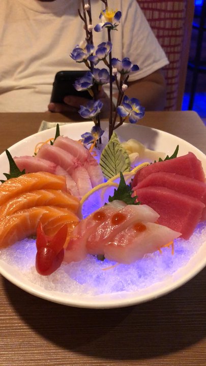 Wasabi Bistro - This a deluxe Sashimi!! One of my favorite !! - Asian Fusion Near Me - Conroe, Texas