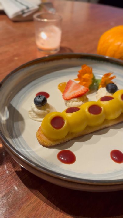 Michael's Restaurant - When the dessert looks like art... and tastes even better. - New American Near Me - Santa Monica, California