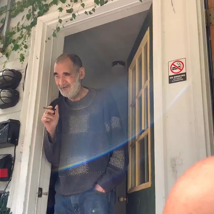 Advantage Realty - Smoking right next to the NO SMOKING sign!! Advantage Realty knew tenants were smoking in their non smoking apartments and did nothing! - Real Estate Agents Near Me - Cambridge, Massachusetts
