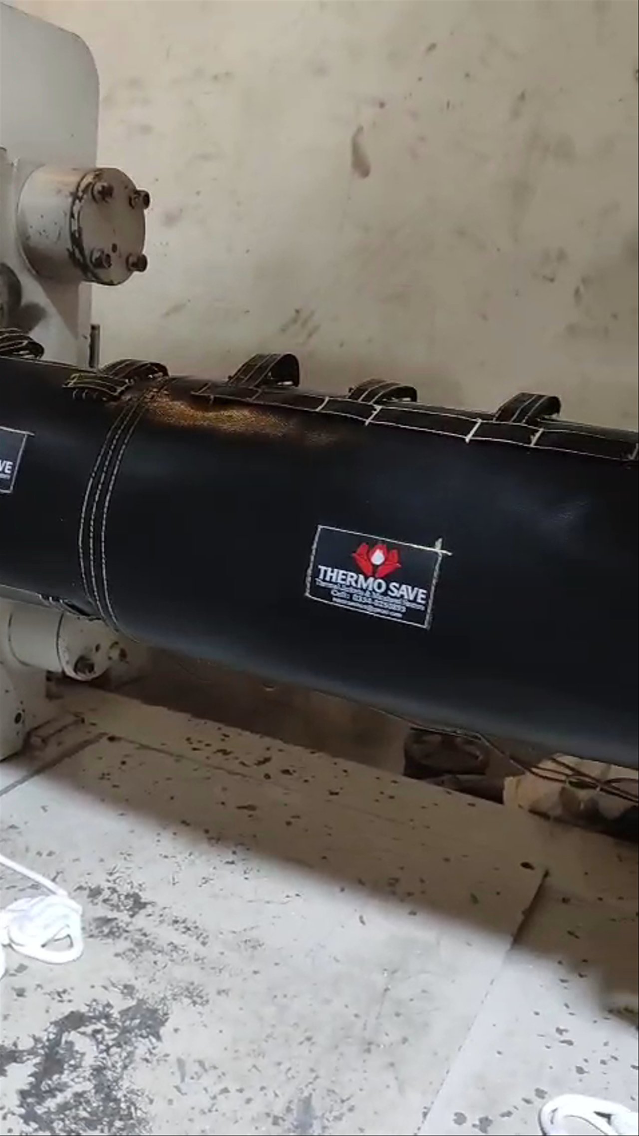 Close view of ThermoSave insulation at Major Electrical